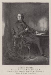 Charles Dickens by Daniel Maclise